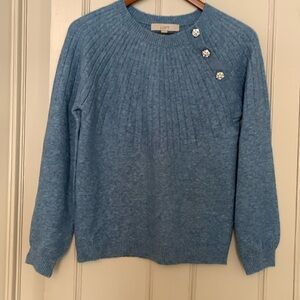 Loft size small pale blue sweater